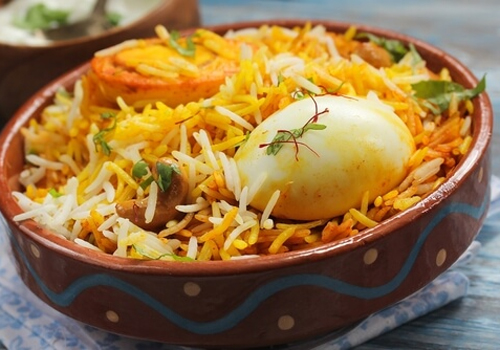Egg Dum Biryani